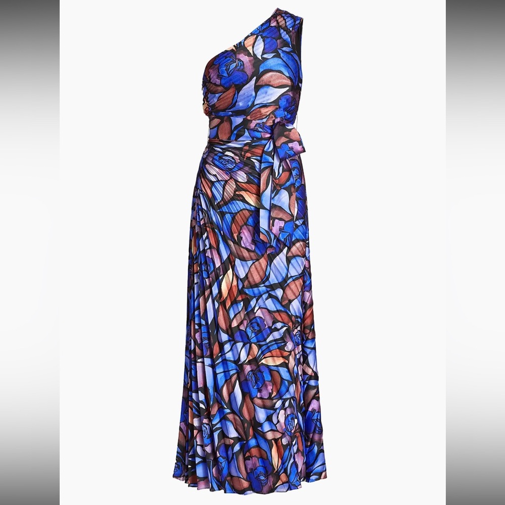 Milly Estelle Dream Rose Blue Dress